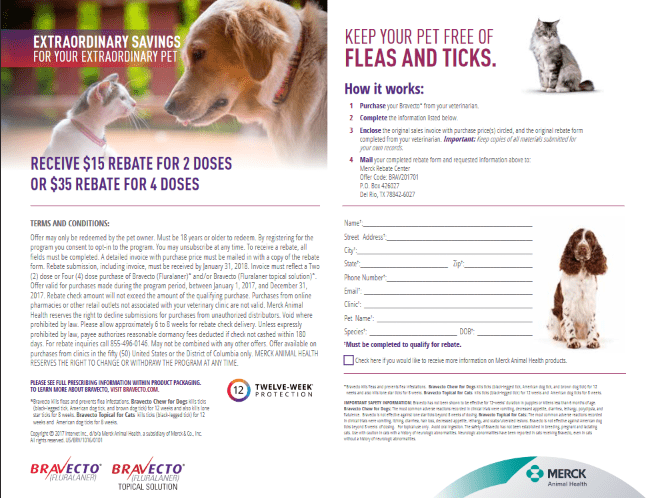 Bravecto Rebate Rainier Veterinary Hospital In Seattle WA