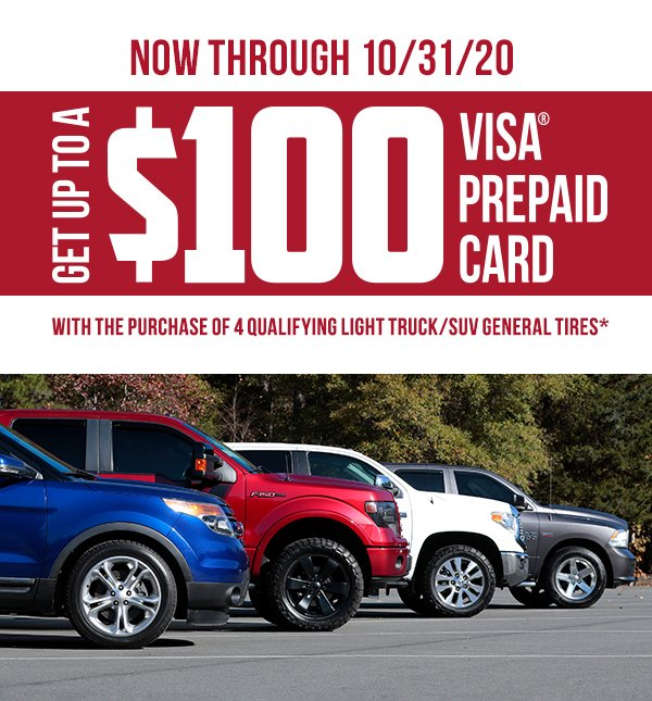 General Tire Offers Prepaid Cards During Truck Season Promotion General Tire Offers Prepaid Cards During truck Season Promotion