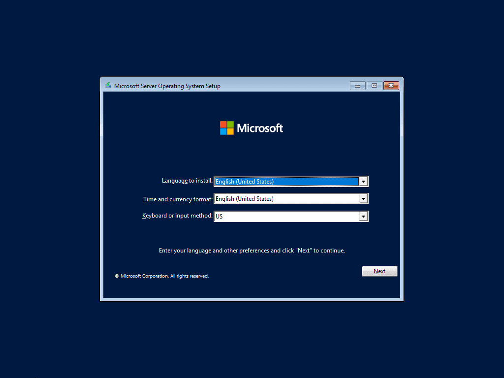 New Windows Server 2022 Container Image Preview Install