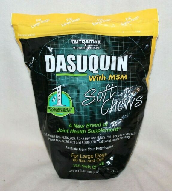 Nutramax Laboratories Dasuquin With MSM Soft Chews For Large Dogs 150 