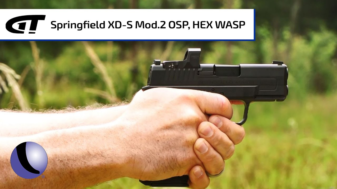Optics Ready Springfield Armory XD S Mod 2 WASP Red Dot Guns Gear
