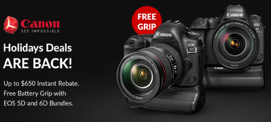 New Canon Rebates Are Now Live Up To 650 Off On Canon Cameras Canon 