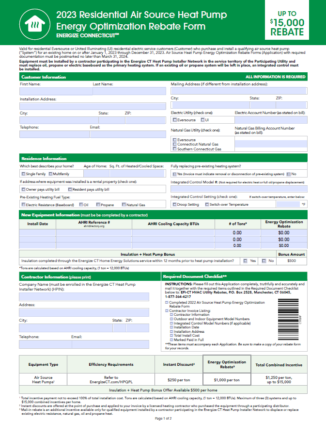 Connecticut Rebate Checks