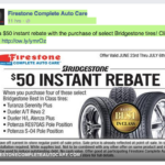 Firestone Tire Rebate TireRebates