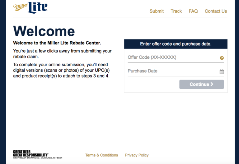 www-millerliterebates-enter-offer-code-miller-lite-rebate-center
